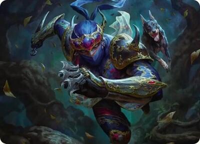 Shadow, Mysterious Assassin Art Card
