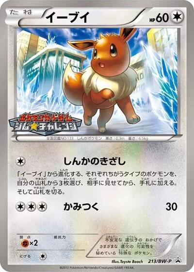 Eevee - 213/BW-P