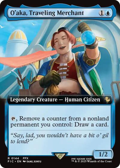 O'aka, Traveling Merchant (Extended Art)