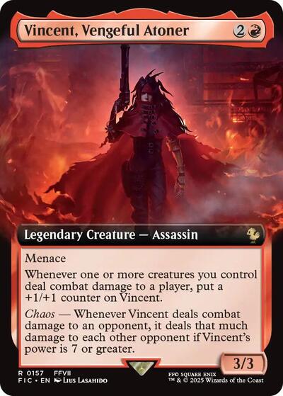 Vincent, Vengeful Atoner (Extended Art)