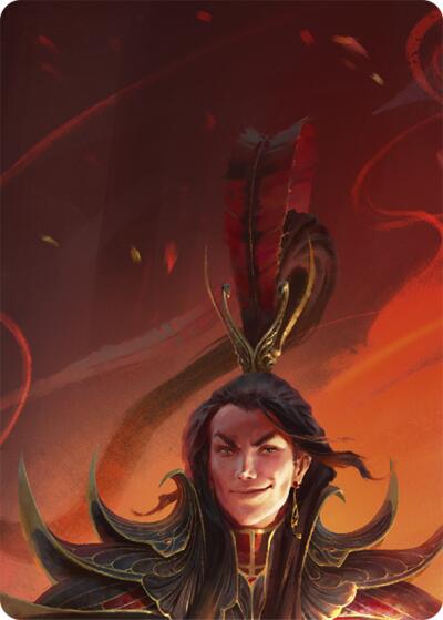 Kano, Draci of Aether // Taipanis Draca of Judgement Double Sided Art Card (Top Center)