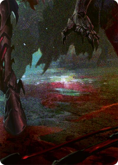 Uzuri, Switchblade // Emperor, Dracai of Aesir Double Sided Art Card (Bottom Left)