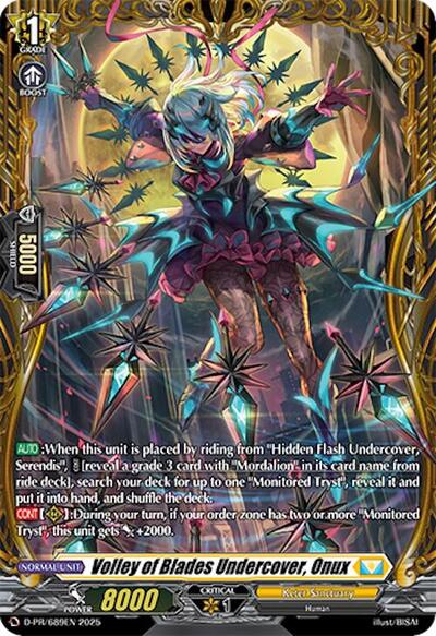 Volley of Blades Undercover, Onux