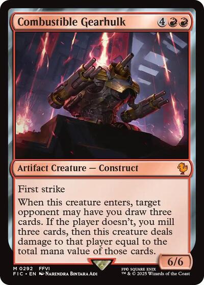 Combustible Gearhulk (Surge Foil)