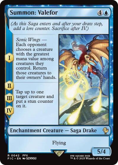 Summon: Valefor (Surge Foil)