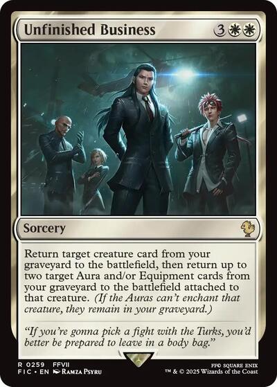 Unfinished Business (Surge Foil)