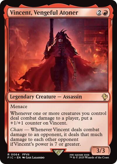 Vincent, Vengeful Atoner (Surge Foil)