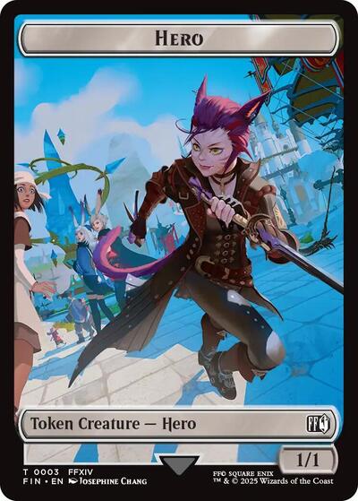 Hero (0003) // Food Double-Sided Token