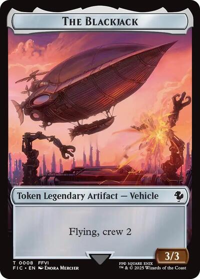 The Blackjack // The Monarch Double-Sided Token (Surge Foil)