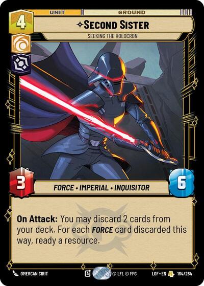 Second Sister - Seeking the Holocron