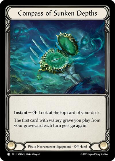 Compass of Sunken Depths // Treasure Island