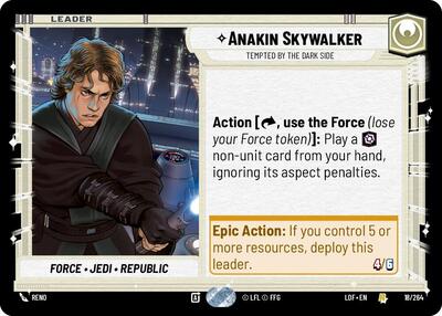Anakin Skywalker - Tempted by the Dark Side