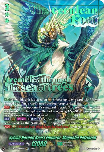 Sylvan Horned Beast Emperor, Magnolia Patriach (SEC)