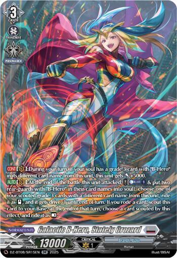 Galactic B-Hero, Stately Crozard (SR)