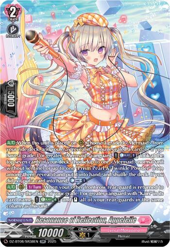 Resonance of Reflection, Appeleile (SR)