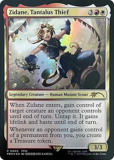 Zidane, Tantalus Thief