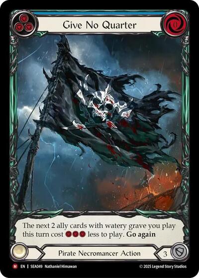 Give No Quarter (Extended Art)