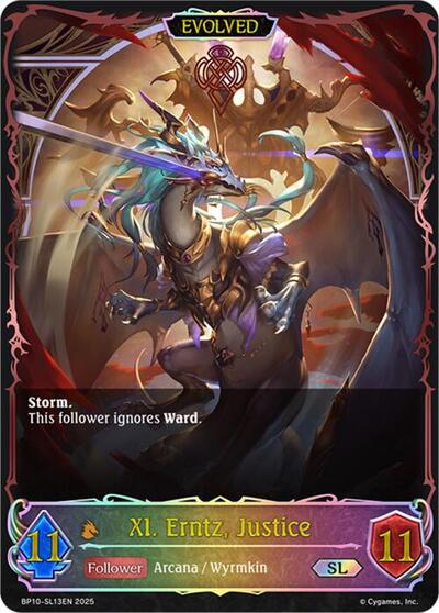 XI. Erntz, Justice (Evolved) (SL)