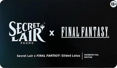 Secret Lair x FINAL FANTASY: Gilded Lotus - Rainbow Foil Edition