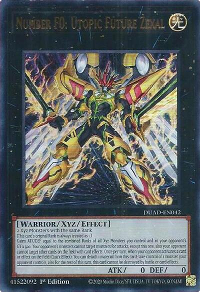 Number F0: Utopic Future Zexal