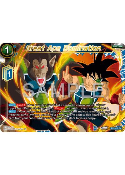 Great Ape Domination