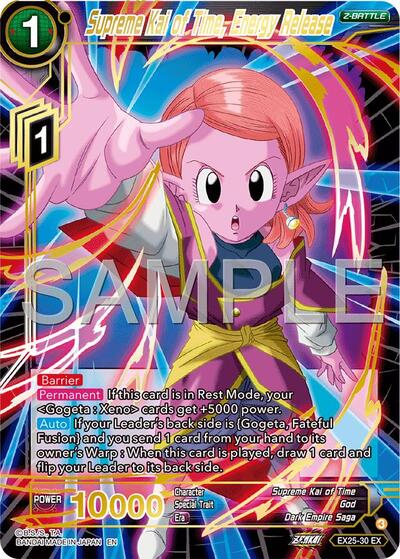 Supreme Kai of Time, Energy Release
