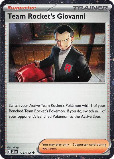 Team Rocket's Giovanni (Cosmos Holo)