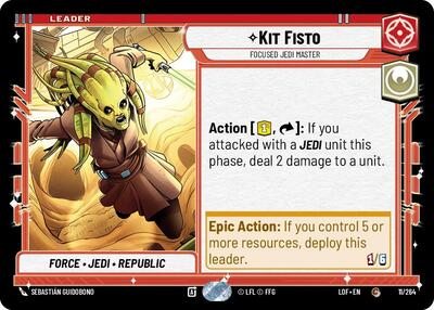 Kit Fisto - Focused Jedi Master