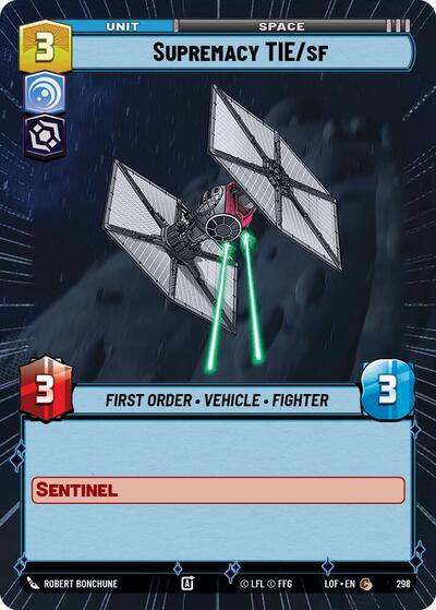 Supremacy TIE/sf (Hyperspace)