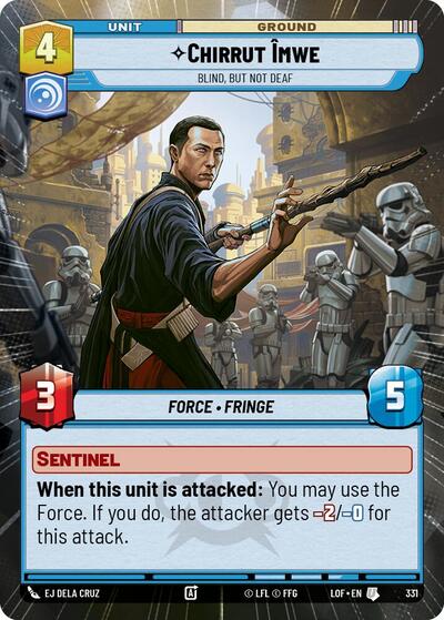 Chirrut Imwe - Blind, but not Deaf (Hyperspace)
