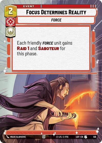 Focus Determines Reality (Hyperspace)