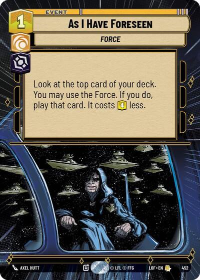 As I Have Foreseen (Hyperspace)
