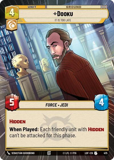 Dooku - It Is Too Late (Hyperspace)