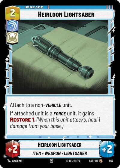 Heirloom Lightsaber (Foil)