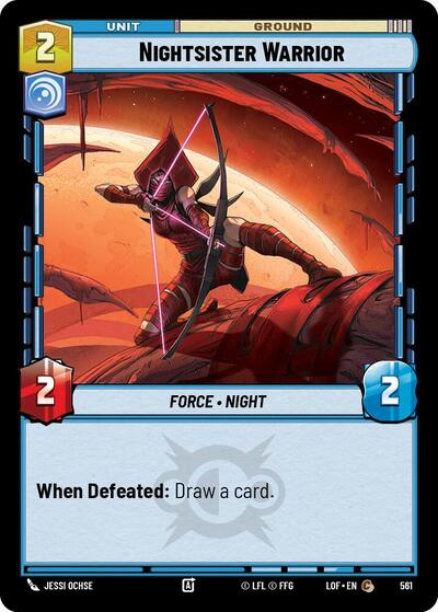 Nightsister Warrior (Foil)