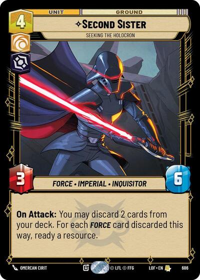 Second Sister - Seeking the Holocron (Foil)