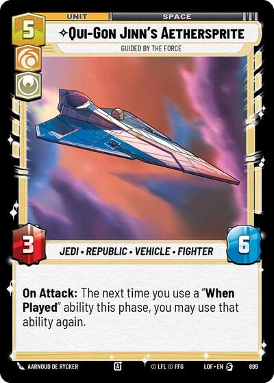 Qui-Gon Jinn's Aethersprite - Guided by the Force (Foil)