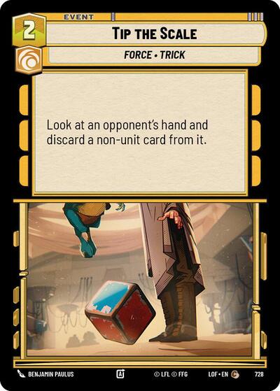 Tip the Scale (Foil)