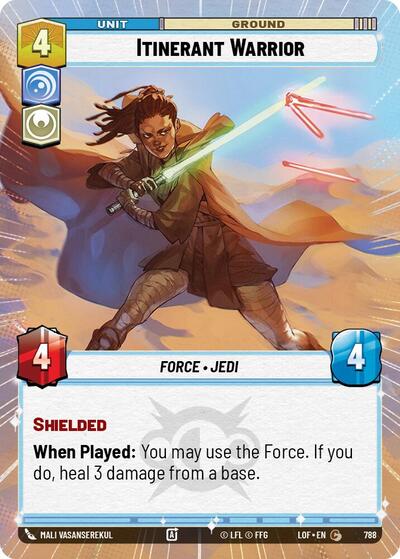 Itinerant Warrior (Hyperspace Foil)