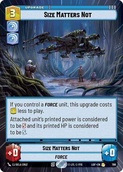 Size Matters Not (Hyperspace Foil)