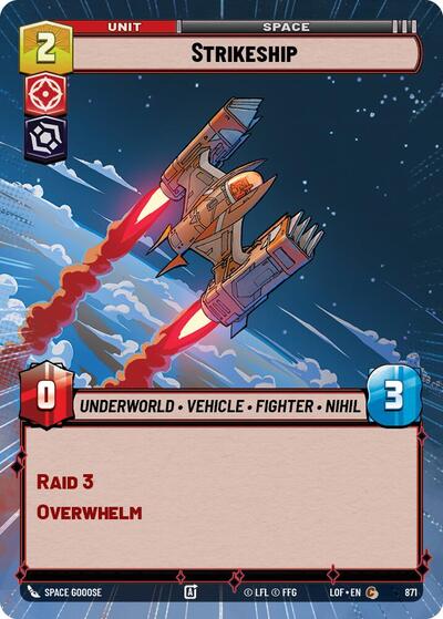 Strikeship (Hyperspace Foil)