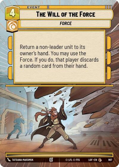 The Will of the Force (Hyperspace Foil)