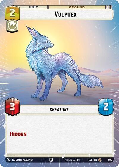 Vulptex (Hyperspace Foil)