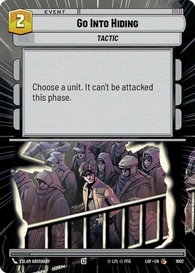 Go Into Hiding (Hyperspace Foil)