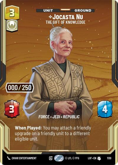 Jocasta Nu - The Gift of Knowledge (Serialized)