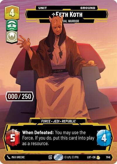 Eeth Koth - Spiritual Warrior (Serialized)