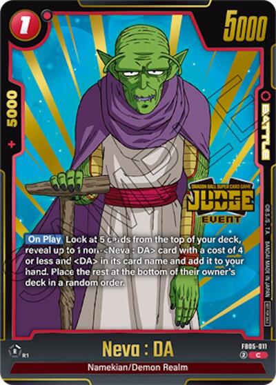 Neva : DA (Judge Pack (Event Judge) 04)