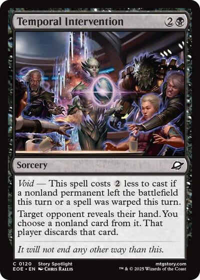 Temporal Intervention