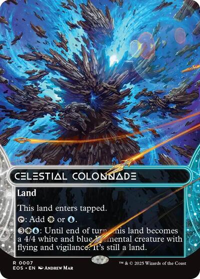 Celestial Colonnade (0007) (Borderless)