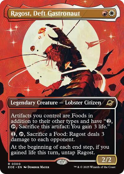 Ragost, Deft Gastronaut (Borderless)